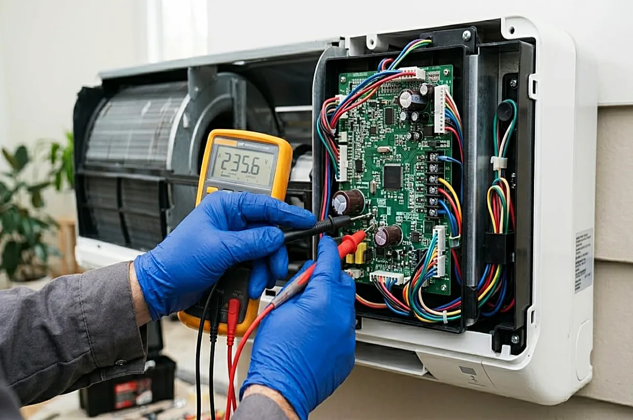 Operando ar-condicionado Marabá